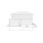 Cabin & Cottage House Plan Right Elevation - Wilkie Modern Home 148D-0040 - Shop House Plans and More