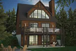 Cabin & Cottage House Plan Front of Home - 148D-0045 - Shop House Plans and More