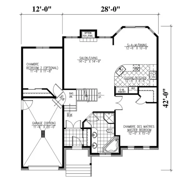 Rustic House Plan First Floor - 148D-0161 | House Plans and More