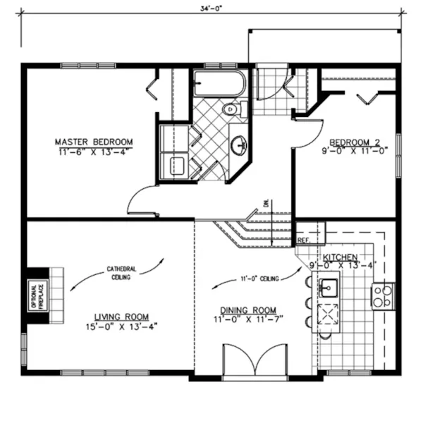 Floor Plan - 148D-0203