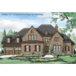 Country French House Plan Front of House 149D-0001