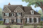 Luxury House Plan Front of Home - Johns Creek Traditional Home 149D-0003 - Search House Plans and More