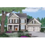 Traditional House Plan Front of House 149D-0006