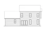 Traditional House Plan Rear Elevation - Milford Park Traditional Home 149D-0006 - Shop House Plans and More