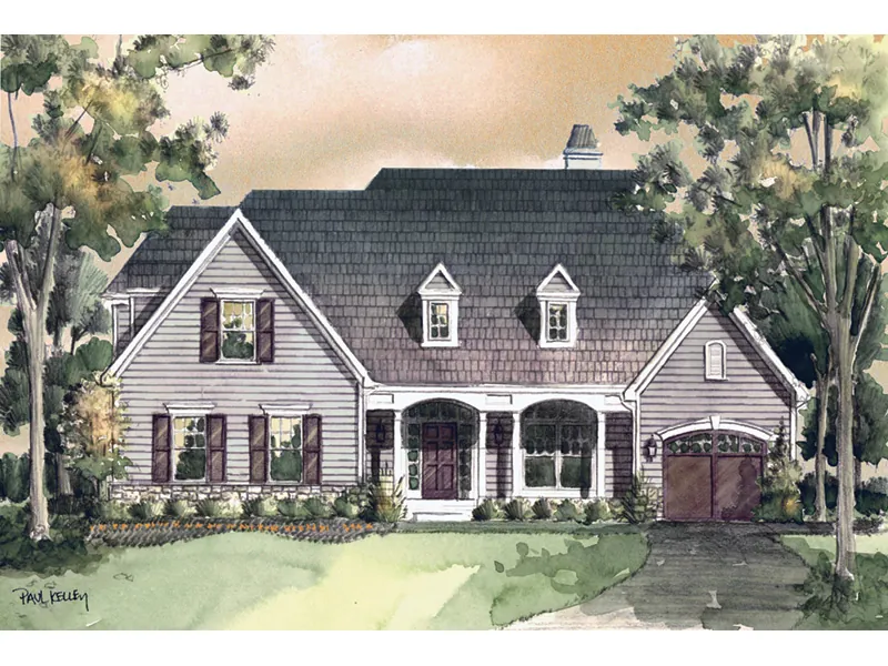 Traditional House Plan Front Image - Huxley Heights Ranch Home 151D-0001 - Search House Plans and More