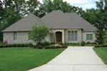 Traditional House Plan Front of House 151D-0002