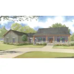 Rustic House Plan Front of House 155D-0004