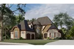 Traditional House Plan Front of House 155D-0007