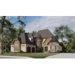 Traditional House Plan Front of House 155D-0007