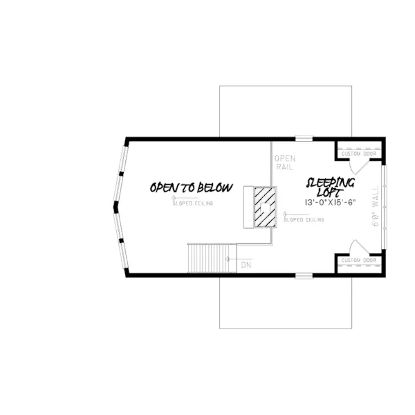 Florida House Plan Loft - Flyaway Retreat Vacation Home 155D-0011 - Search House Plans and More