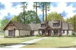 Rustic House Plan Front of House 155D-0026