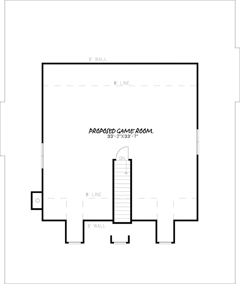Farmhouse Plan Second Floor - Lewis Spring Country Home 155D-0031 - Shop House Plans and More
