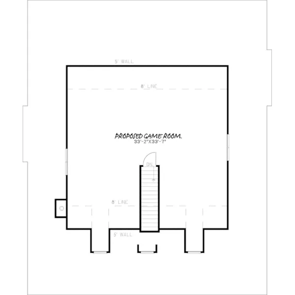 Country House Plan Second Floor - Lewis Spring Country Home 155D-0031 - Shop House Plans and More