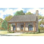 Traditional House Plan Front of Home - Foley Creek Rustic Cabin Home 155D-0037 - Search House Plans and More