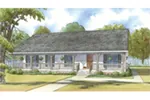 Country House Plan Front of Home - Miller Falls Country Home 155D-0041 - Shop House Plans and More