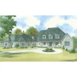 Country House Plan Front of Home - Pierce Place Luxury Home 155D-0042 - Shop House Plans and More