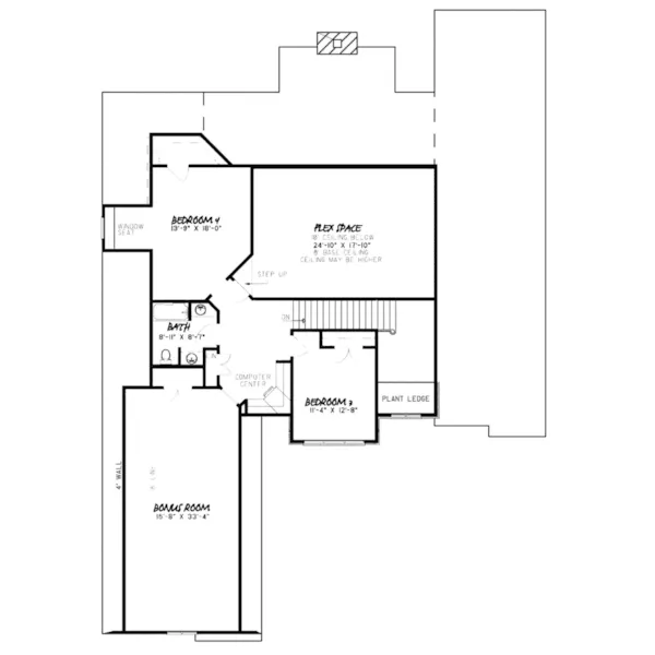 Luxury House Plan Second Floor - Sedgewick European Home 155D-0045 - Shop House Plans and More