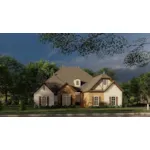 European House Plan Front of Home - Dyson Falls Tudor Ranch Home 155D-0048 - Search House Plans and More