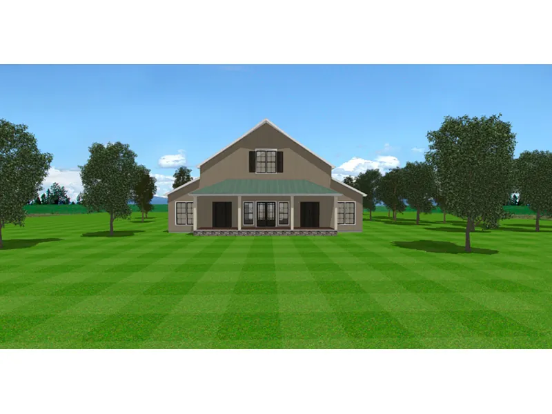Arts & Crafts House Plan Front Photo 02 - Collin Farm Country Home 155D-0052 - Search House Plans and More