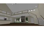 Arts & Crafts House Plan Great Room Photo 04 - Collin Farm Country Home 155D-0052 - Search House Plans and More