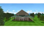 Arts & Crafts House Plan Rear Photo 01 - Collin Farm Country Home 155D-0052 - Search House Plans and More