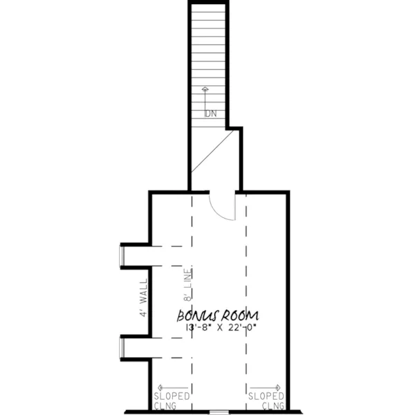 Arts & Crafts House Plan Second Floor - Lacole Place European Home 155D-0079 - Shop House Plans and More