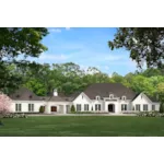 Ranch House Plan Front Image - Korina Place Luxury Home 155D-0081 - Search House Plans and More