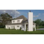 Traditional House Plan Rear Photo 02 - Beauregard European Home 155D-0084 - Search House Plans and More