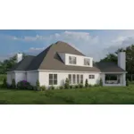 Traditional House Plan Rear Photo 03 - Beauregard European Home 155D-0084 - Search House Plans and More