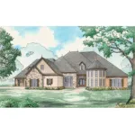 Front Image - Lisebelle European Home 155D-0088 - Shop House Plans and More