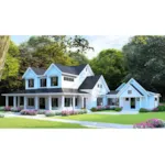 Modern Farmhouse Plan Front Photo 06 - Brooklyn Meadow Farmhouse 155D-0103 - Search House Plans and More