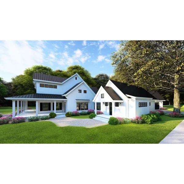 Modern Farmhouse Plan Front Photo 07 - Brooklyn Meadow Farmhouse 155D-0103 - Search House Plans and More