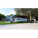 Modern Farmhouse Plan Side View Photo 01 - Brooklyn Meadow Farmhouse 155D-0103 - Search House Plans and More