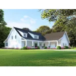 Beach & Coastal House Plan Front Photo 01 - Mattox Park Modern Farmhouse 155D-0109 - Shop House Plans and More