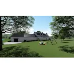 Modern Farmhouse Plan Side View Photo 01 - Hoppers Landing Farmhouse 155D-0114 - Search House Plans and More