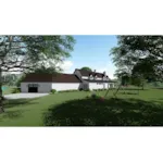 Modern Farmhouse Plan Side View Photo 02 - Hoppers Landing Farmhouse 155D-0114 - Search House Plans and More