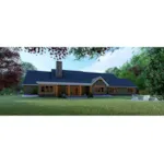 Country House Plan Rear Photo 01 - Morrell Luxury Craftsman Home 155D-0122 - Shop House Plans and More