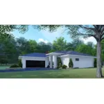 Contemporary House Plan Rear Photo 02 - Vistancia Modern Home 155D-0126 - Shop House Plans and More