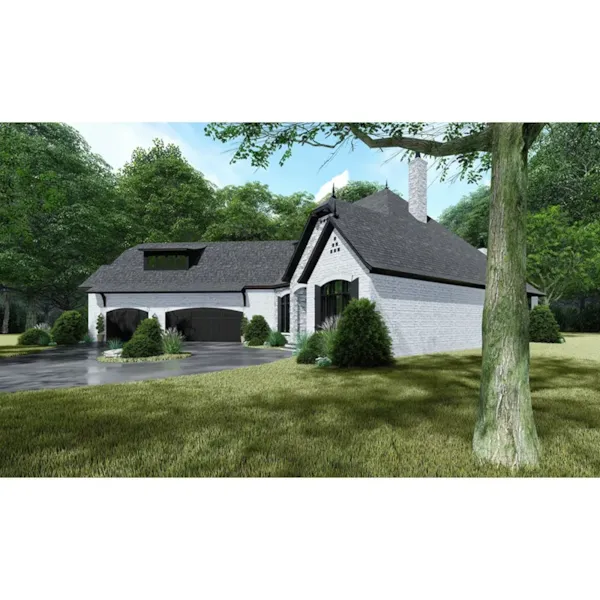 Front Photo 02 - Ryder Creek Ranch Home 155D-0135 - Shop House Plans and More