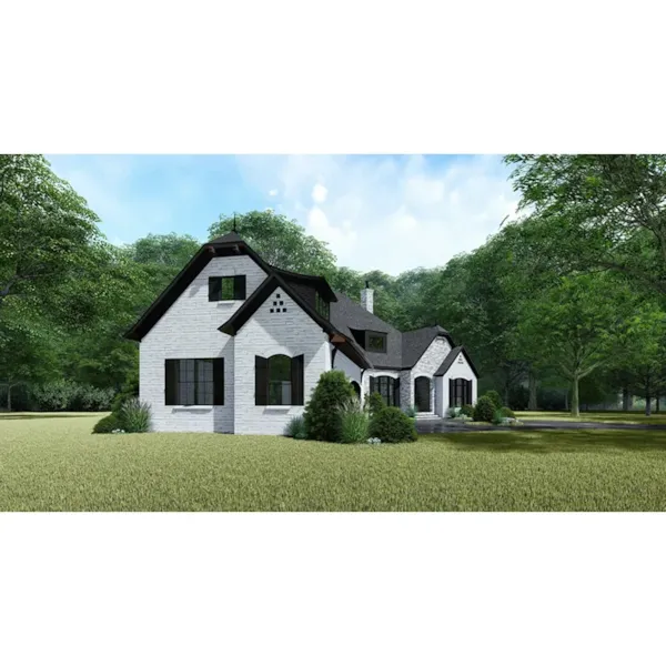 Side View Photo 01 - Ryder Creek Ranch Home 155D-0135 - Shop House Plans and More