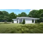 Modern House Plan Side View Photo - Upton Lane Modern Home 155D-0136 - Shop House Plans and More