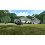 Rear Photo 02 - Lauren Lake Luxury Home 155D-0139 - Shop House Plans and More