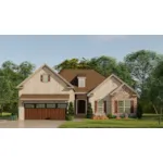 Rustic House Plan Front of Home - Dagett Hollow Rustic Home 155D-0141 - Shop House Plans and More