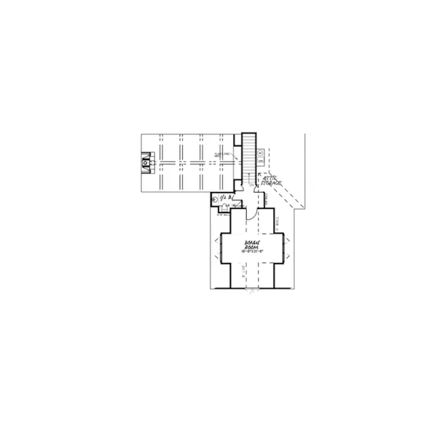 Farmhouse Plan Second Floor - 155D-0148 - Shop House Plans and More