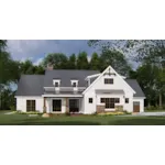 Farmhouse Plan Front of Home - 155D-0148 - Shop House Plans and More