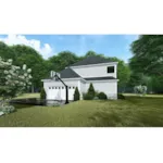 Lowcountry House Plan Rear Photo 01 - Bowen Bayou Southern Home 155D-0150 - Shop House Plans and More