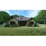 Country House Plan Rear Photo 01 - Paddle Creek Rustic Home 155D-0158 - Shop House Plans and More