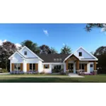 Rustic House Plan Front of Home - 155D-0159 - Shop House Plans and More