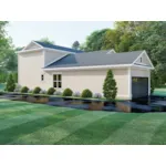 Farmhouse Plan Side View Photo 01 - Townshire Traditional Home 155D-0163 - Shop House Plans and More