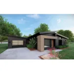 Modern House Plan Front Photo 01 - Avalon Lane Modern Home 155D-0171 - Search House Plans and More